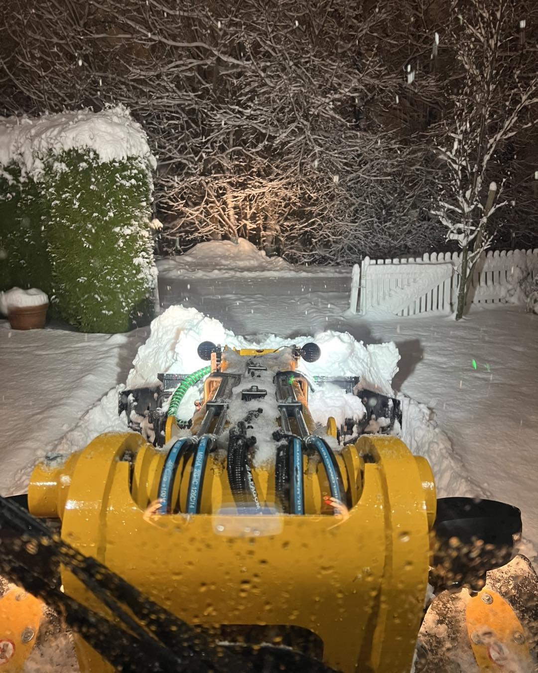 Maskinell snørydding Skien